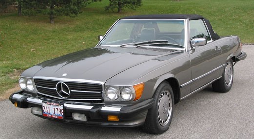 1978 mercedes benz slc sl w107